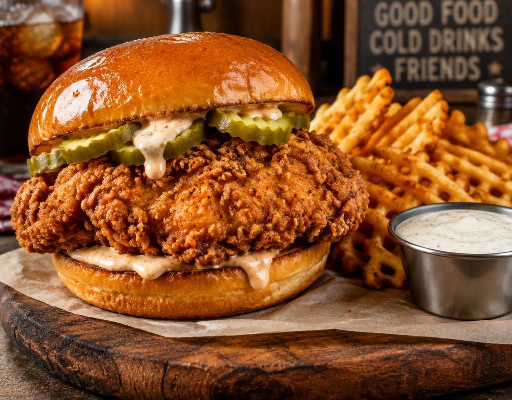 The Big Bird with Pam's Secret Sauce