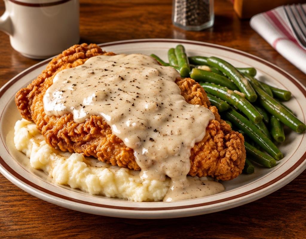 Country-Fried Chicken & Gravy Plate